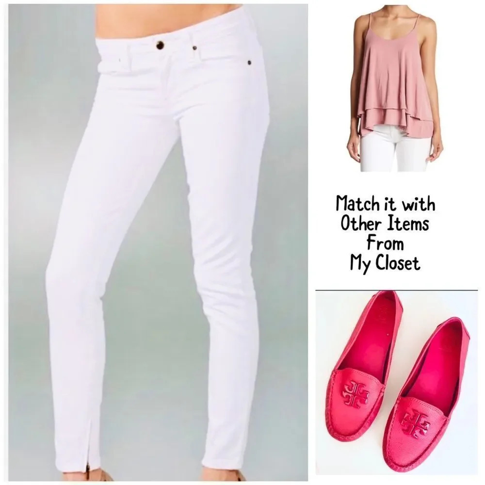 ANLO skinny jeans with zippers.